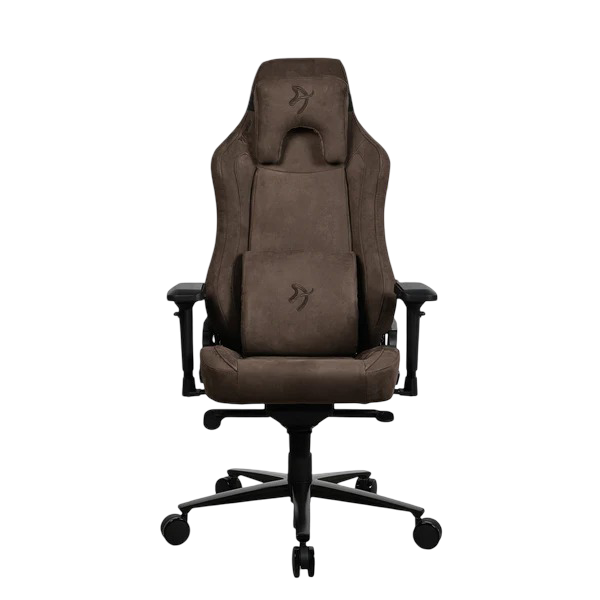 Arozzi Vernazza Supersoft Fabric Gaming Chair - Brown - VERNAZZA-SPSF-BWN