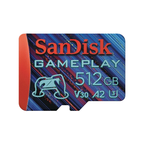 SanDisk GamePlay microSD Card for Mobile Gaming SQXAV 512GB