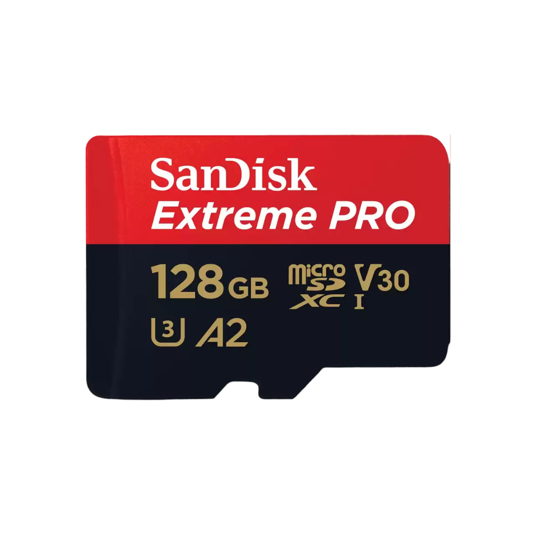 SanDisk Extreme Pro microSD Card SQXCD 128GB - 619659188528