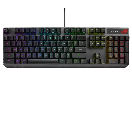 ASUS ROG Strix Scope RX Optical RGB Gaming Keyboard with ROG Red Optical Mechanical Switch, Windows 10/11 OS - 192876812907