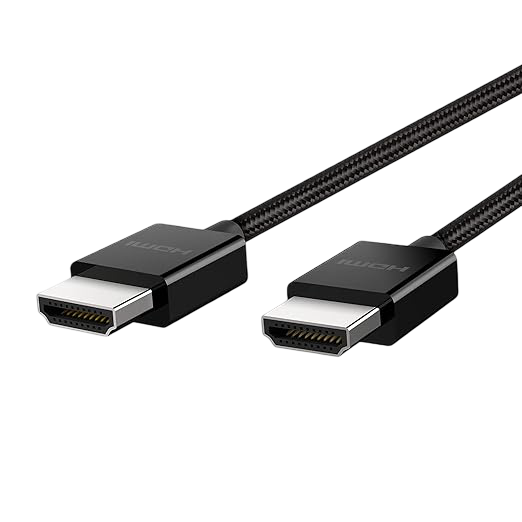 Belkin 4K Ultra High Speed HDMI 2.1 Cable - 1M | Data Transfer Rate 48 Gigabits Per Second | Frequency 120 Hz - 745883767465