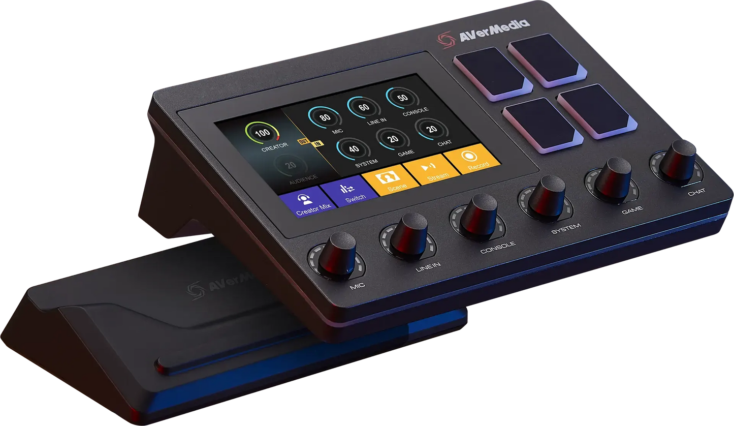 Avermedia Live Streamer AX310 IPS Touch Panel Creator Control Center - AX310