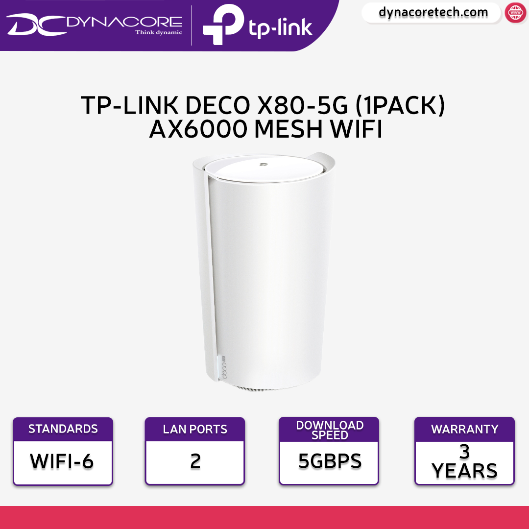 TP-Link Deco X80-5G 5G Whole Home Wi-Fi 6 Gateway-4897098687857
