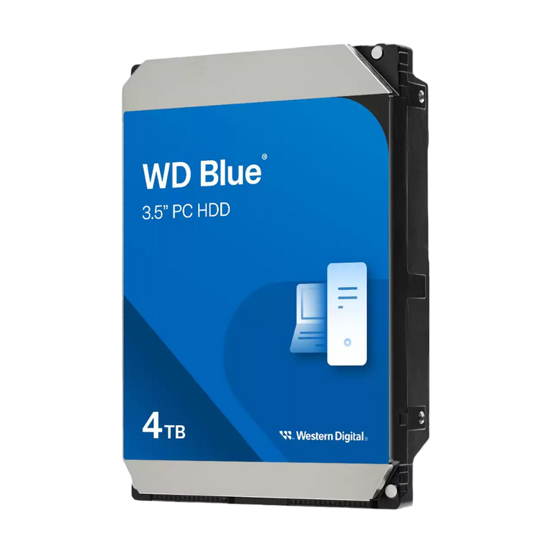 WD Blue 3.5" 4TB PC Desktop HDD 256MB 5400RPM SATA - WD40EZAX