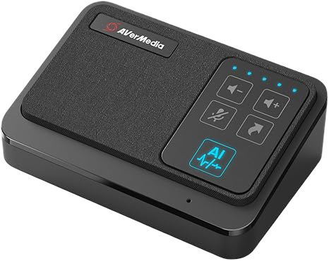 Avermedia AS311 AI Speakerphone AI Powered Noise Suppression USB Plug and Play - 4710710674083