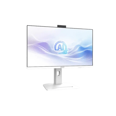 MSI Modern AM273QP AI All-in-One PC (Core Ultra 7 155H 16GB/1TB Win 11 Pro, White, 1UM-253SG) - ModernAM273QPAI1UM-253SG