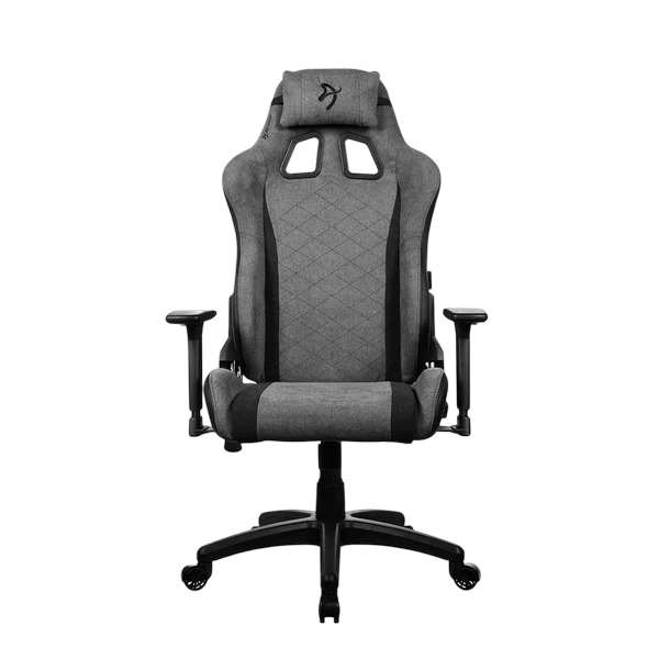 Arozzi Avanti Soft Fabric Gaming Chair - Ash - AVANTI-SFB-ASH