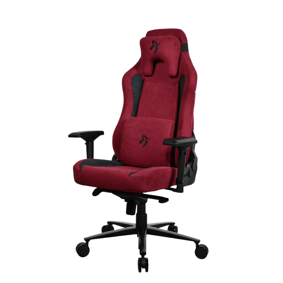 Arozzi Vernazza Supersoft Fabric Gaming Chair - Bordeaux - VERNAZZA-SPSF-BDX