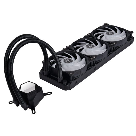 SilverStone PF360-ARGB Permafrost 360mm All in One Multi-Chamber Addressable RGB CPU Liquid Cooler - SST-PF360-ARGB