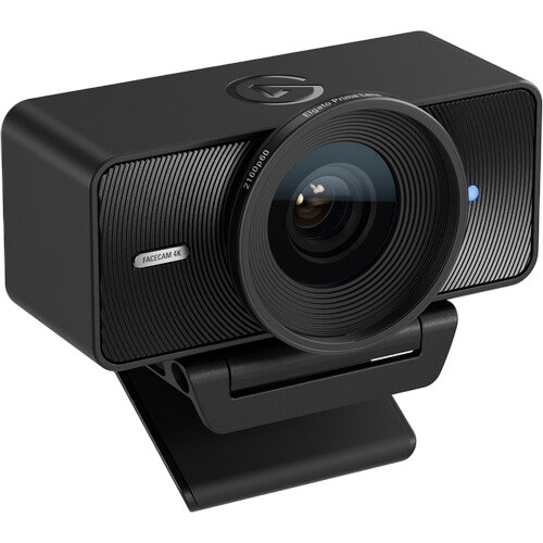 Elgato Facecam 4K 4K60 Studio Webcam DSLR-Like Control USB-C 49mm lens filter support - 0840440484752 -