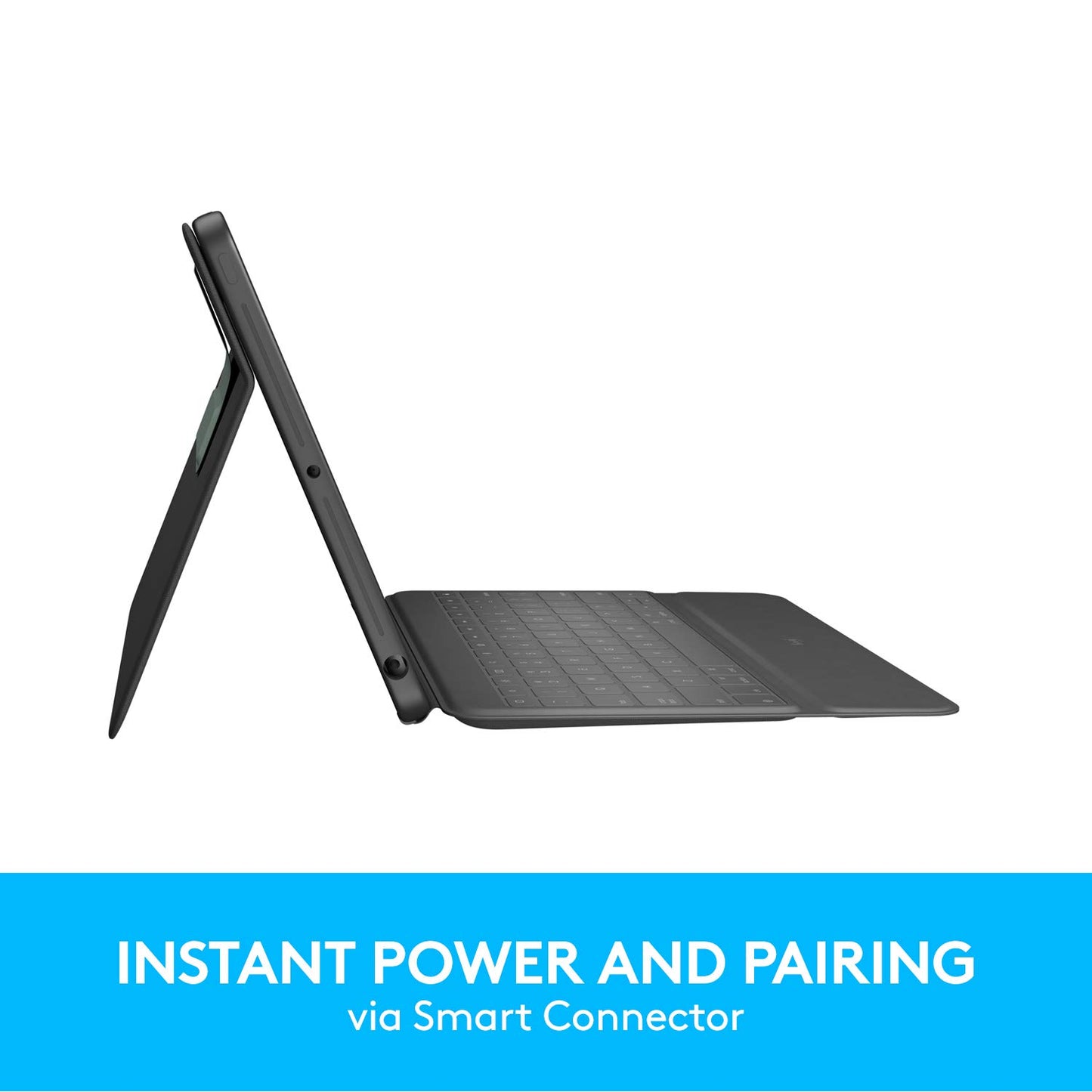 Logitech Rugged Folio 10.2" Protective Keyboard Case for iPad 7th / 8th / 9th Gen 920-009458 - 097855154392
