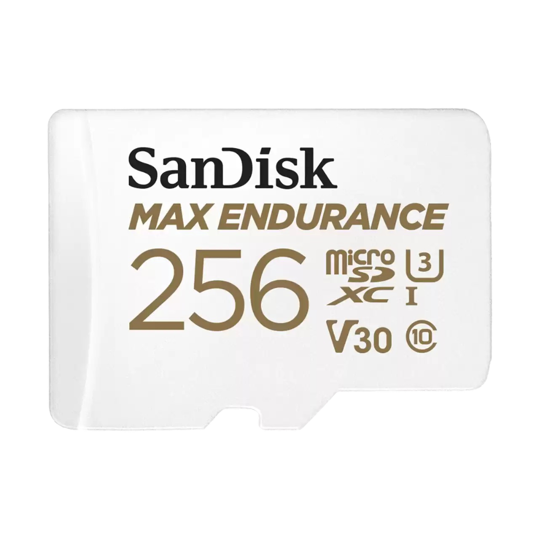 SanDisk MAX ENDURANCE microSD Card SQQVR 256GB - 619659178543