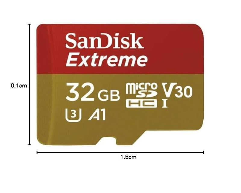 ExtreSanDisk me microSD Card SQXAF 32GB - 619659177416