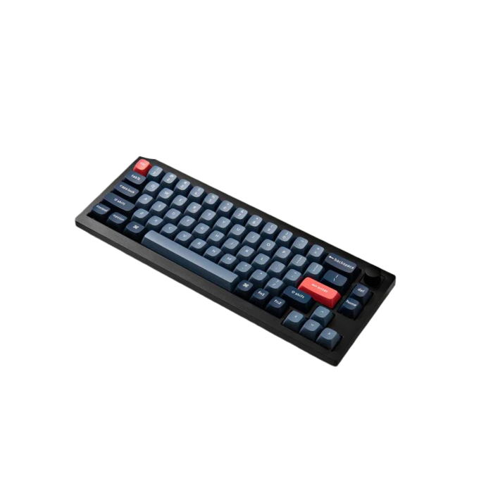 Keychron V2 Max QMK/VIA Wireless Custom Mechanical Keyboard -Carbon Black - Banana - 4895248868590