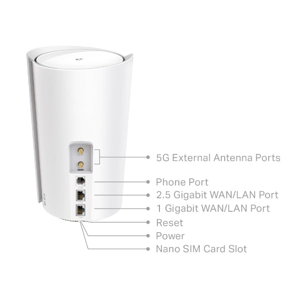 TP-Link Deco X80-5G 5G Whole Home Wi-Fi 6 Gateway-4897098687857