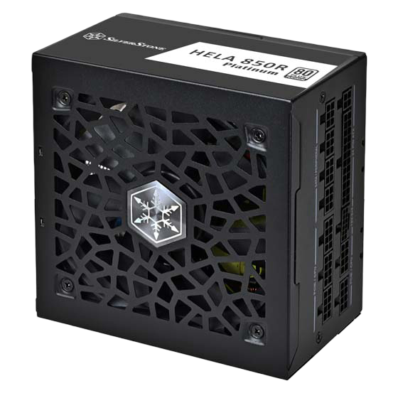 SilverStone HA850R-PMA 850W PCIe 5 80 Plus Platinum Fully Modular ATX Power Supply - SST-HA850R-PMA