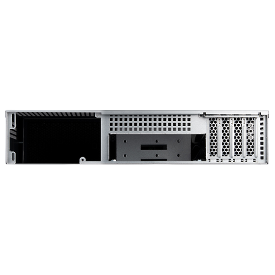 SilverStone RM23-502-MINI Drive Bay Micro ATX 2U Rackmount Case - SST-RM23-502-MINI