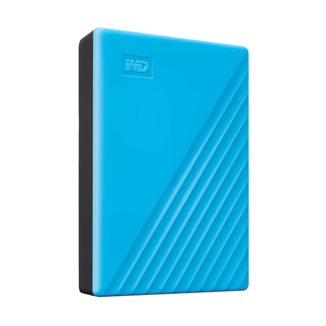 My Passport - 4TB USB 3.2 Gen 1 Portable HDD - SKY - 718037870212