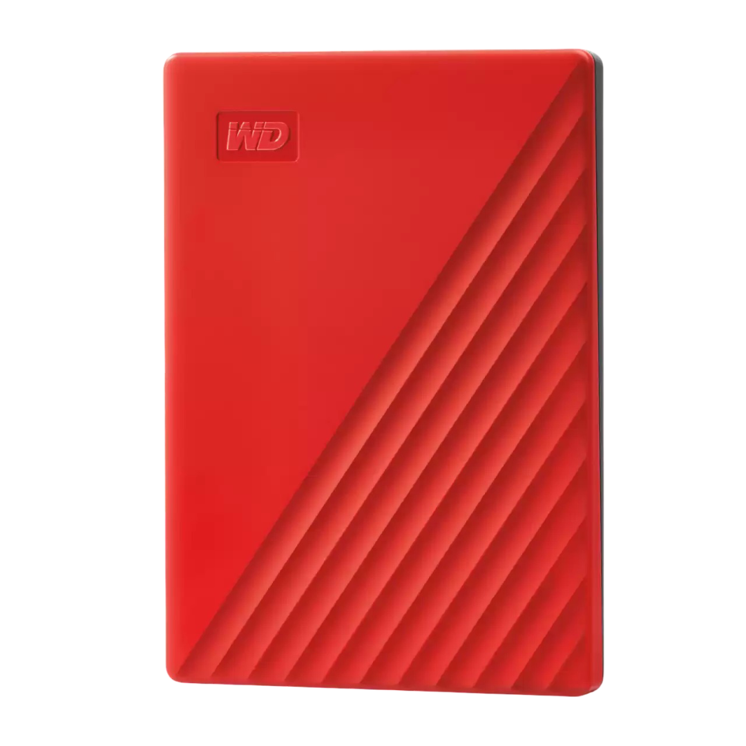 My Passport - 2TB USB 3.2 Gen 1 Portable HDD - RED - 718037870168