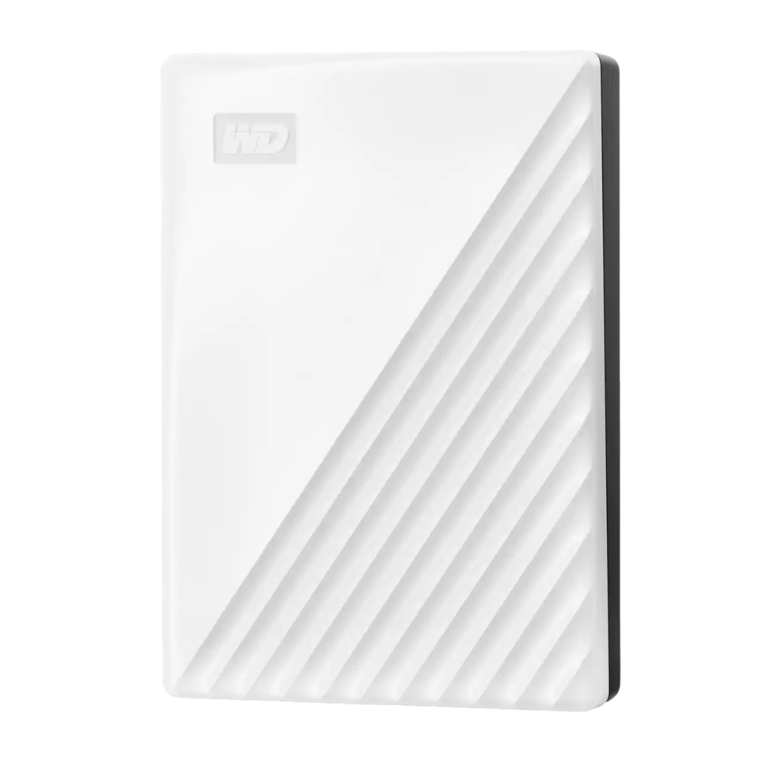 My Passport - 4TB USB 3.2 Gen 1 Portable HDD - WHITE - 718037880921