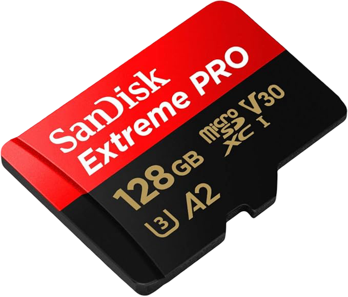 SanDisk Extreme Pro microSD Card SQXCD 128GB - 619659188528