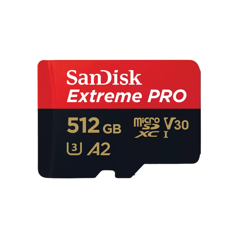 SanDisk Extreme Pro microSD Card SQXCD 512GB - 619659188566