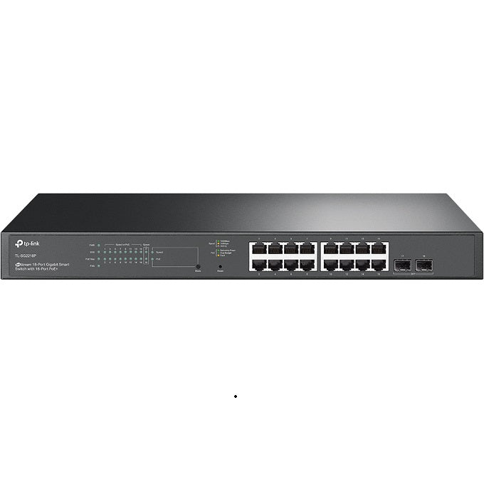 TP-Link TL-SG2218P Omada Smart 16-port Gigabit PoE+ Switch with 2 SFP - 4897098689509