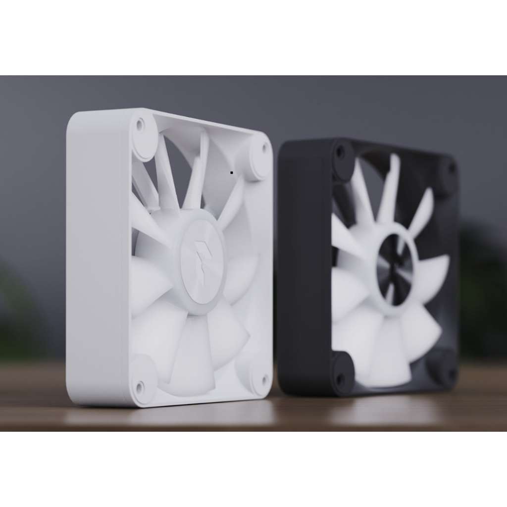 APNX FP1 120mm PWM ARGB Fan BLACK / WHITE (2Y) - 4711099474387,4711099474394