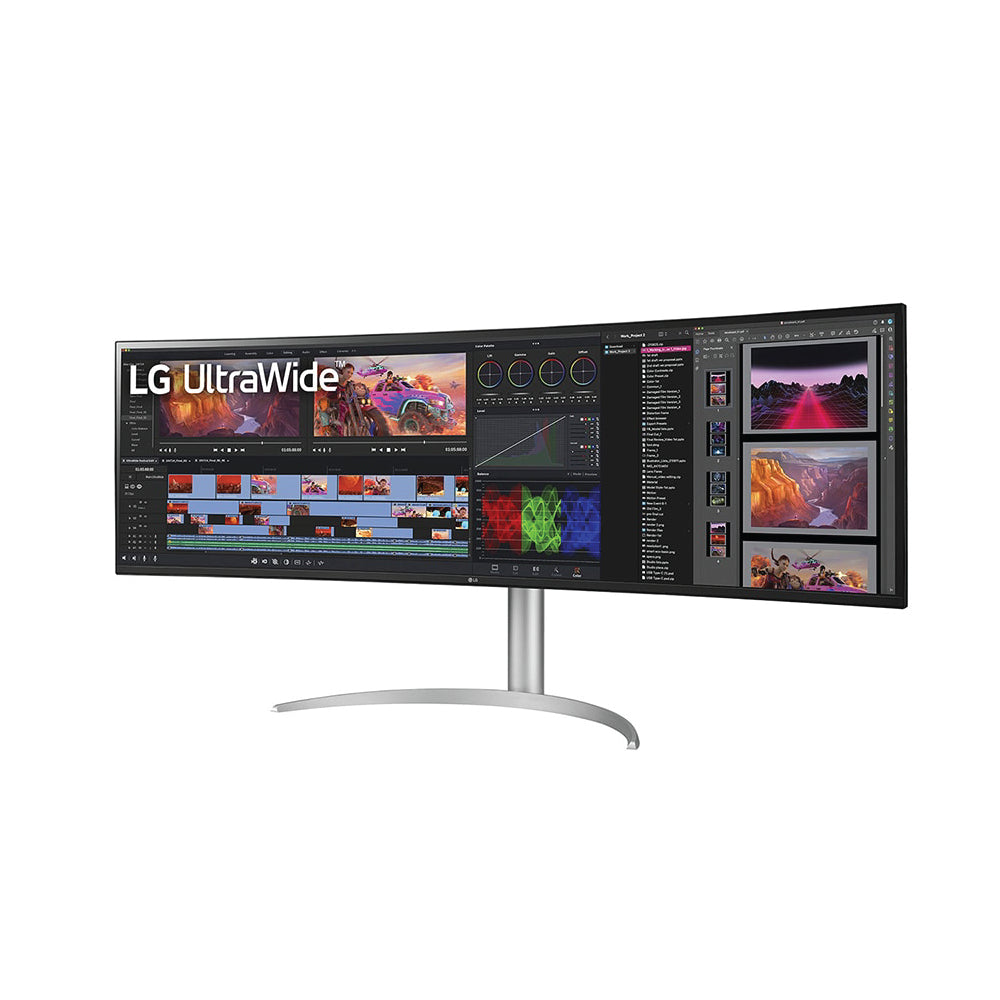 LG 49WQ95C | 49" Dual QHD | 4K | 144Hz | 5ms (GtG) | Nano IPS | Monitor-LG49WQ95C-W