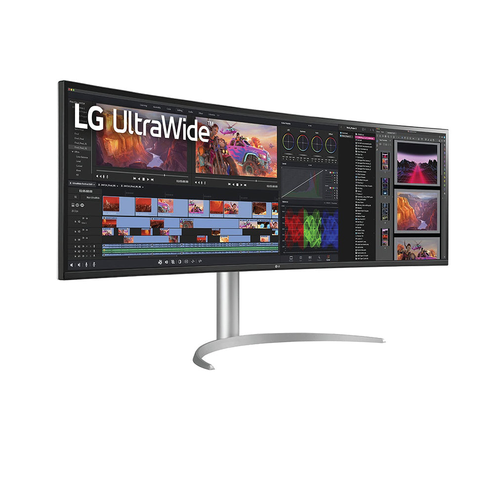 LG 49WQ95C | 49" Dual QHD | 4K | 144Hz | 5ms (GtG) | Nano IPS | Monitor-LG49WQ95C-W
