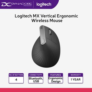 LOGITECH MX VERTICAL WIRELESS ERGONOMIC MOUSE(1Y) - 097855144478