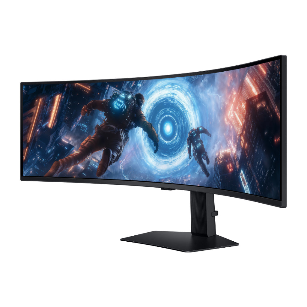 Samsung Odyssey G9 Curved Gaming Monitor S49FG912 | 49" OLED DQHD Monitor | 5120x1440 | 1ms | 144hz|  - LS49FG912EEXXS