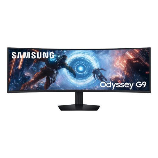 Samsung Odyssey G9 Curved Gaming Monitor S49FG912 | 49" OLED DQHD Monitor | 5120x1440 | 1ms | 144hz|  - LS49FG912EEXXS