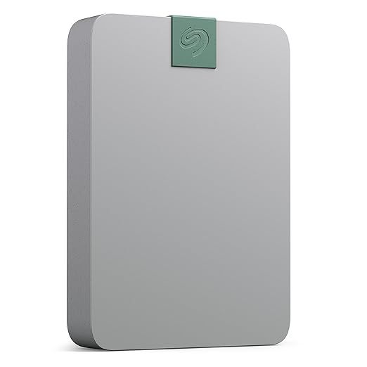 SEAGATE ULTRA TOUCH 4TB PEBBLE GREY TYPE-C PORTABLE HDD - 8719706044394