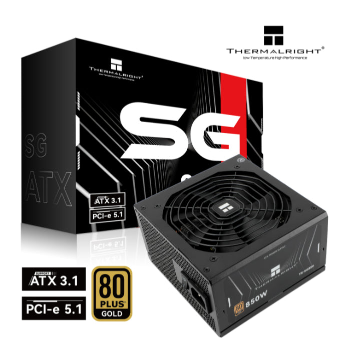 THERMALRIGHT TR-SG850 850W ATX3.1 80+ GOLD FULL MODULAR PSU(5YRS) - 814256017992