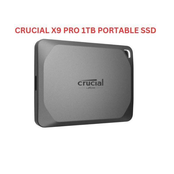 CRUCIAL X9 1TB 1050MB/s TYPE-C PORTABLE SSD(3YRS) - 649528939333