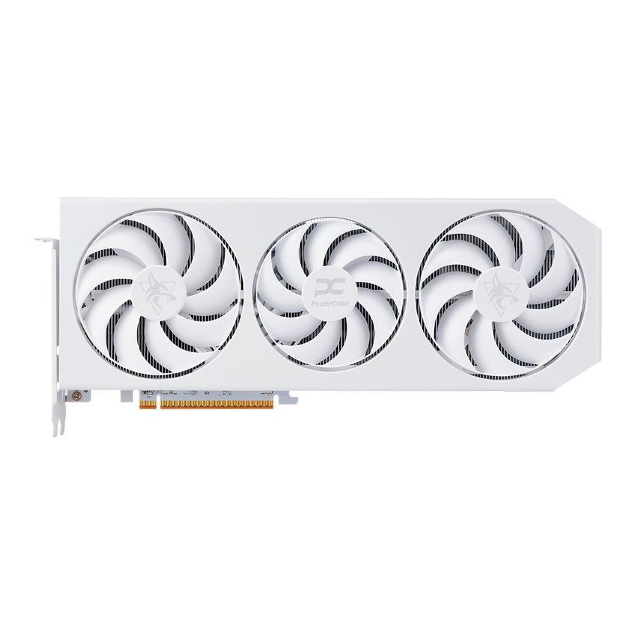 POWERCOLOR AMD RADEON HELLHOUND SPECTRAL WHITE RX9070XT 16GB OC GDDR6(3YRS) - 4713436175940