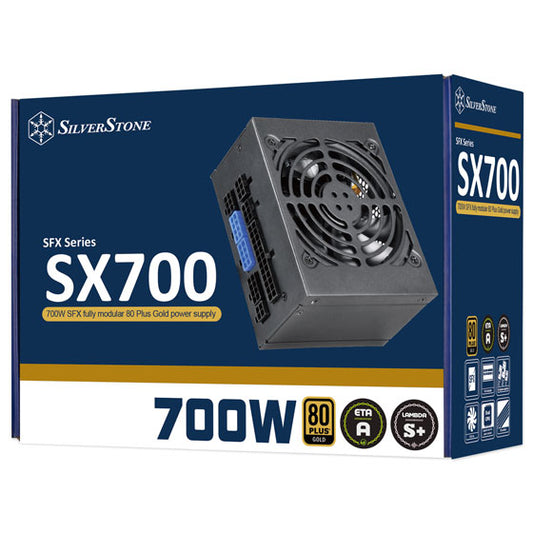 SILVERSTONE SX700-700W 80+ GOLD FULL MODULAR SFX PSU(3YRS) - 4710679810911