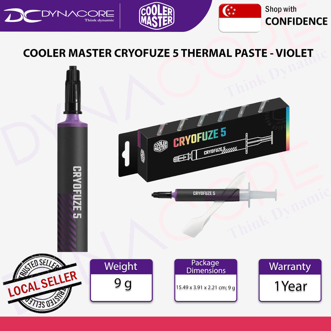 Cooler Master CryoFuze 5 3g Thermal Paste - Violet - 4719512152409