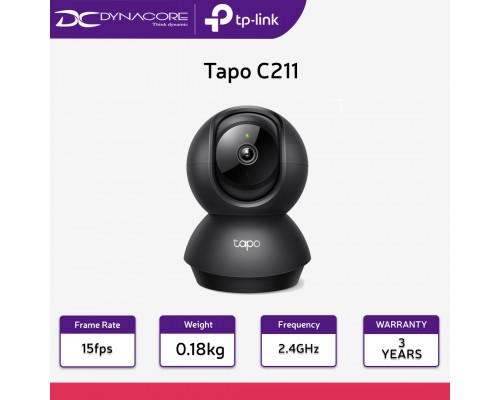 ["FREE DELIVERY"] - TP-Link Tapo C211 Pan/Tilt Home Security Wi-Fi Camera, 4895252502060
