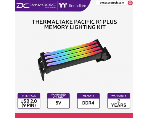 Thermaltake Pacific R1 Plus Memory Cover (RGB) / Lighting Kit