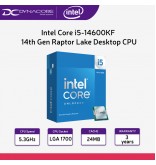 Intel Core i5-14600KF - Core i5 14th Gen 14-Core (6P+8E) - معالج