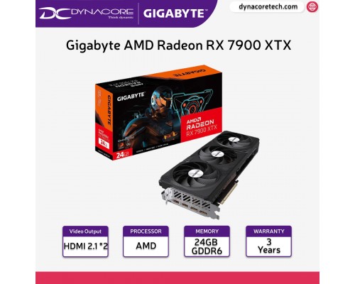 Gigabyte AMD Radeon RX 7900 XTX Gaming OC 24GB GDDR6 Graphics Card GV-R79XTXGAMING OC-24GD - 4719331312626