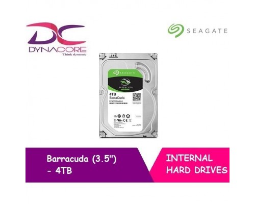 Seagate Barracuda 4TB 3.5' Internal Hard Disk Drive (SATA / 5900 RPM ) - ST4000DM004