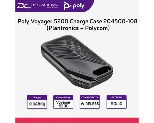 Poly Voyager 5200 Charge Case 204500-108 (Plantronics + Polycom) - 5033588046813