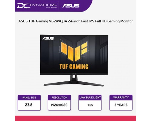 ASUS TUF Gaming VG249Q3A 24-inch 180Hz Fast IPS Full HD Gaming Monitor - ASUSVG249Q3A