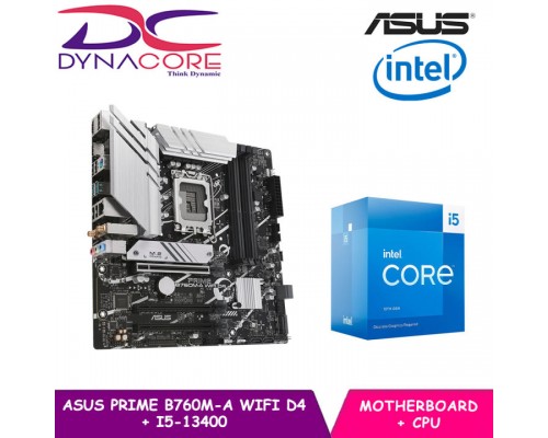 ASUS PRIME B760M-A WIFI D4 + Intel® Core™ i5-13400 BUNDLE
