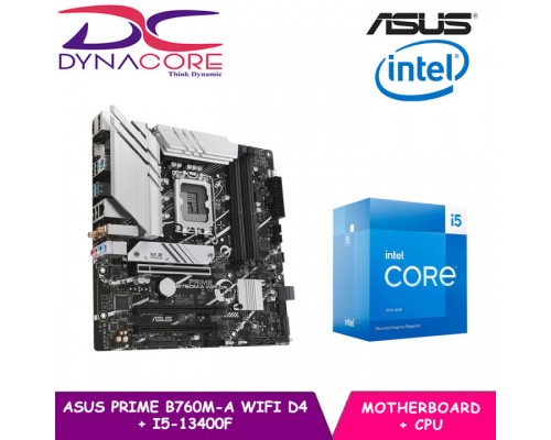 ASUS PRIME B760M-A WIFI D4 + Intel® Core™ i5-13400F BUNDLE