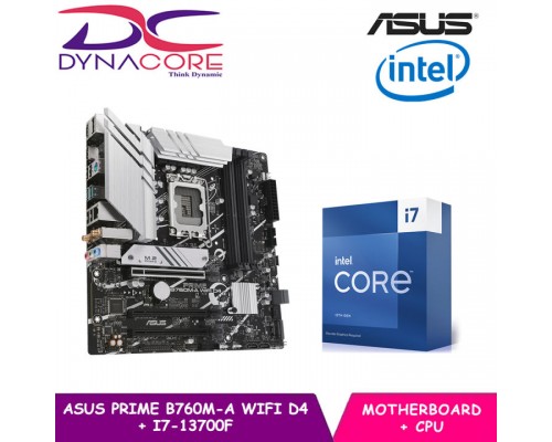 ASUS PRIME B760M-A WIFI D4 + Intel® Core™ i7-13700F BUNDLE
