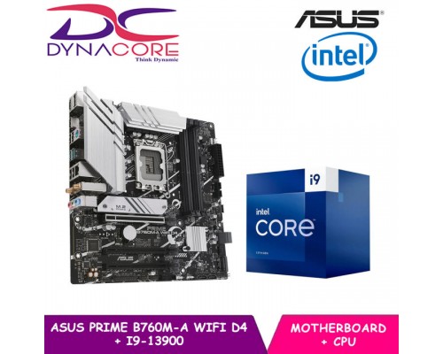 ASUS PRIME B760M-A WIFI D4 + Intel® Core™ i9-13900 BUNDLE